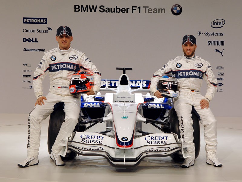 BMW Sauber w roku 2008 - kierowcy, historia