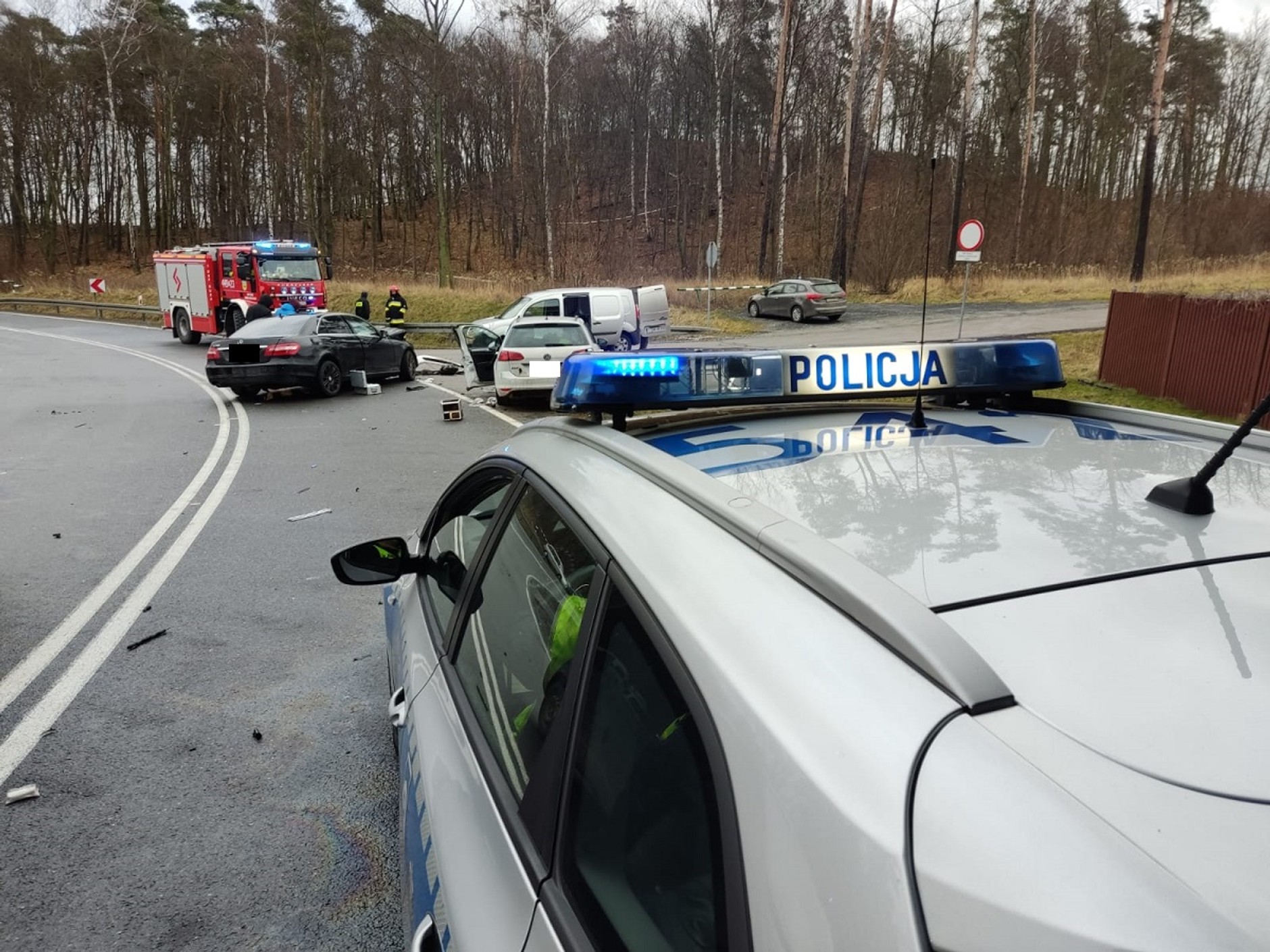 Cztery osoby w szpitalu, kierowca Mercedesa w areszcie. Grozi mu nawet 12 lat więzienia