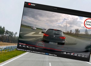 "Przypomniał" sobie w ostatniej chwili. Drugi z kierowców nie dał rady wyhamować