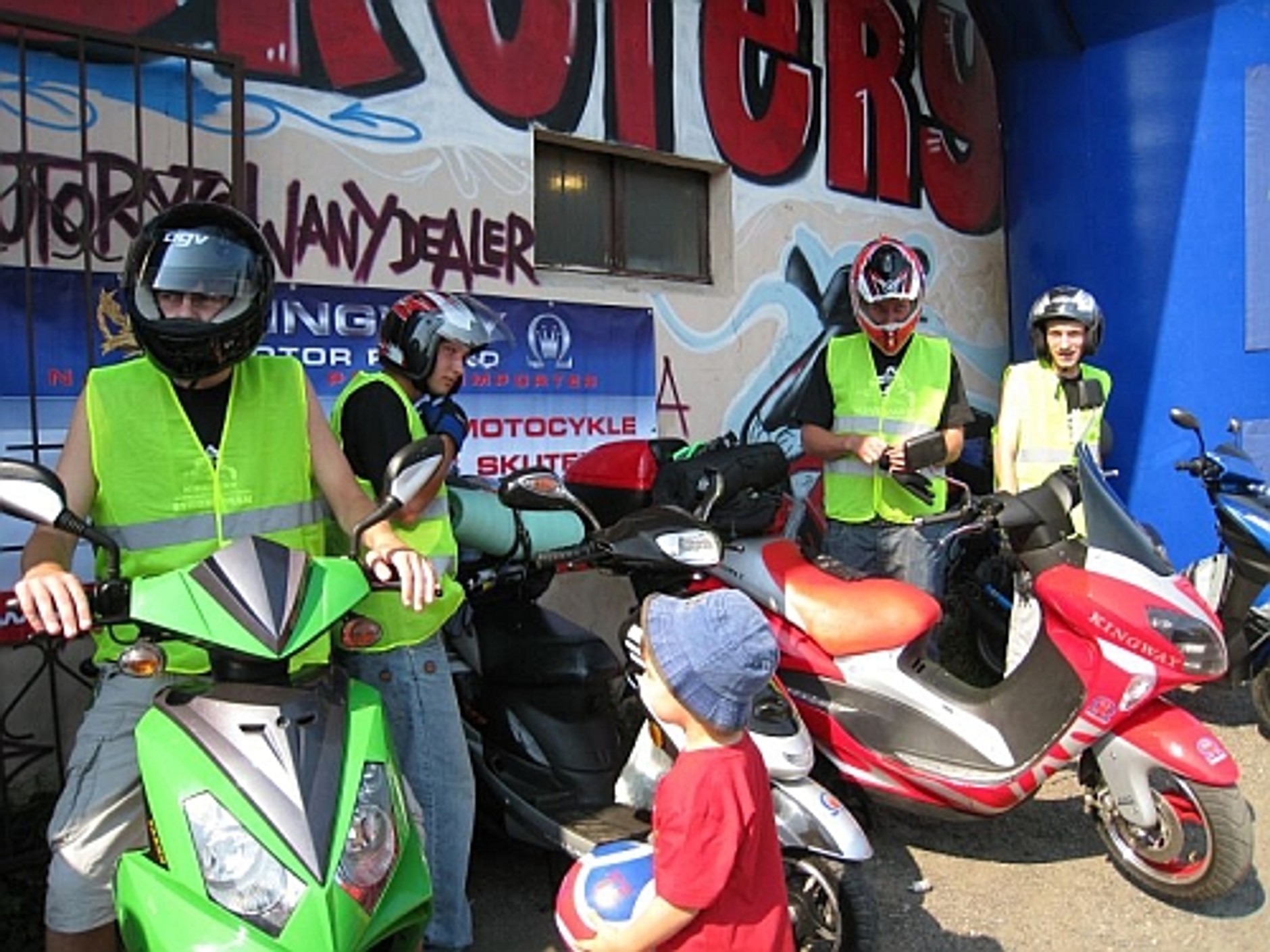 Wyprawa chińskim skuterem dookoła Polski