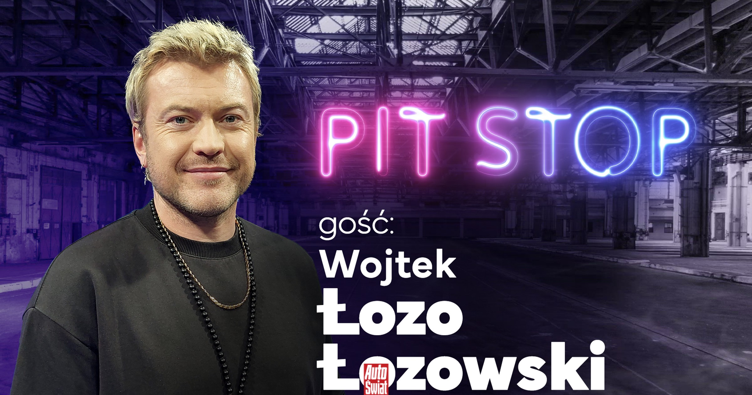 Auto Świat Pit Stop z Wojciechem "Łozo" Łozowskim – w Lambo czuł się jak w wannie, od 15 lat jeździ Mustangiem