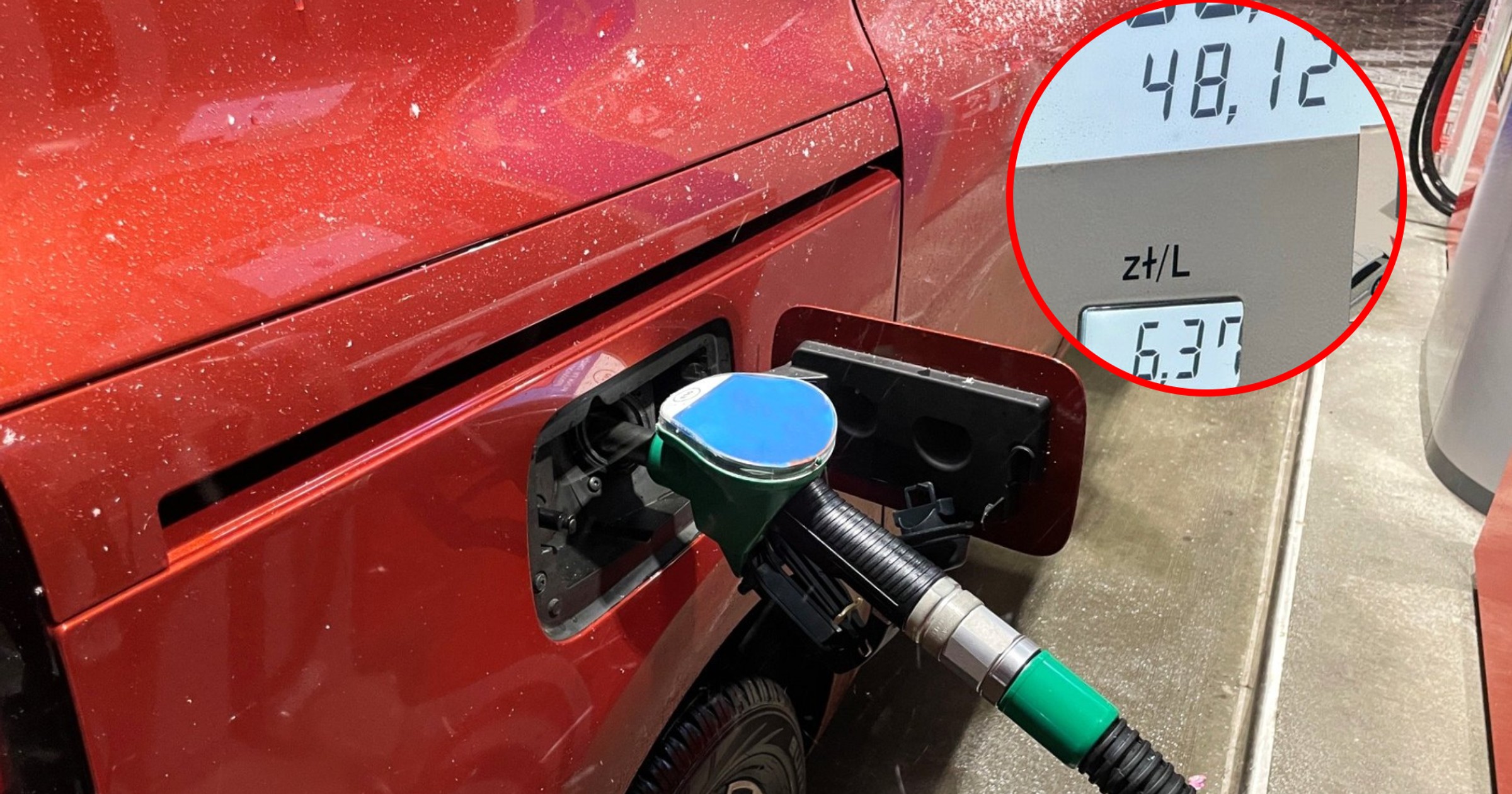 Warto sprawdzać wskazania dotyczące objętości zatankowanego paliwa