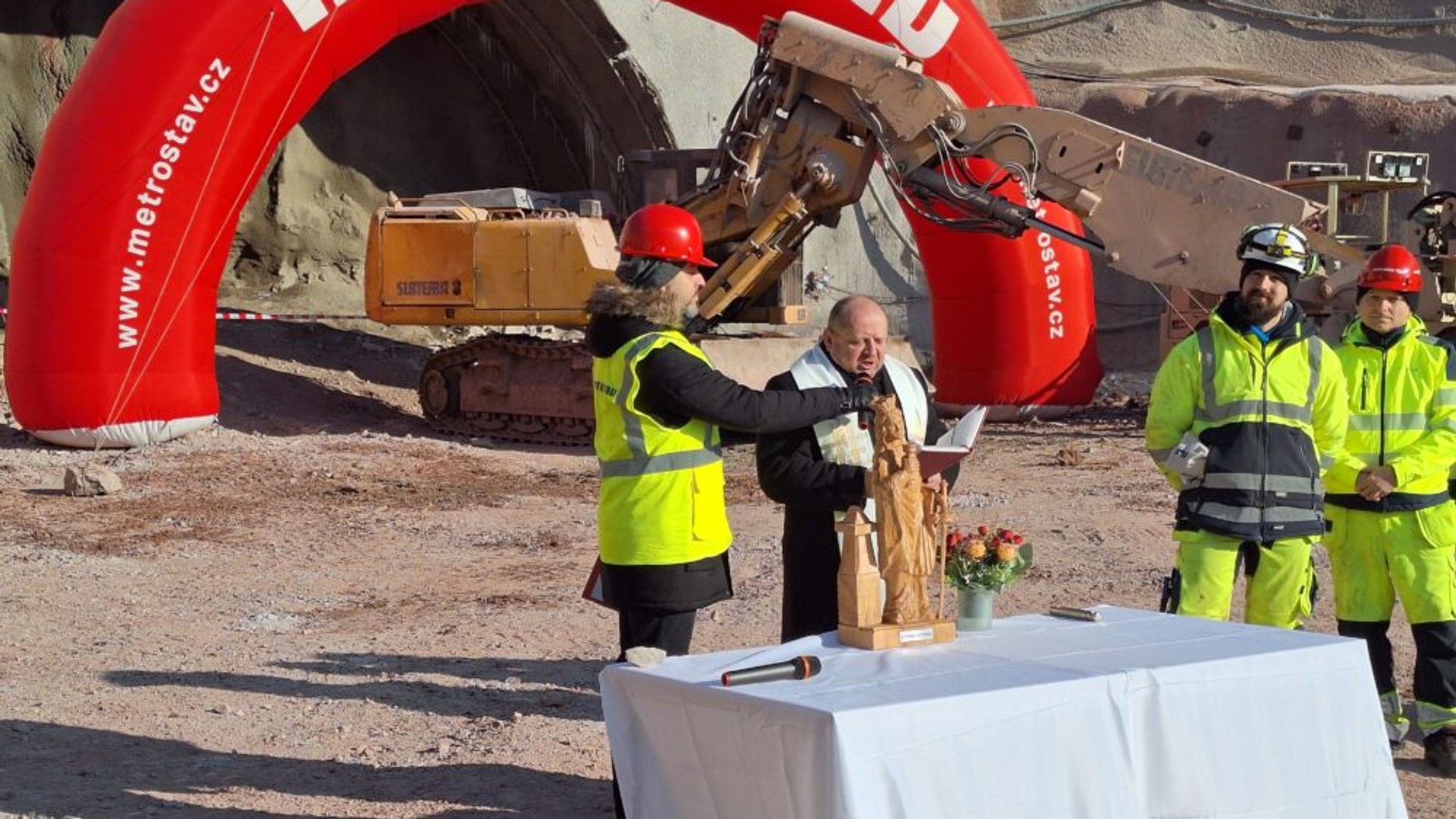 Placu budowy D11 Trutnov – granica państwowa Czech i Polski