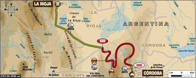 Dakar 2013: Drugie z rzędu etapowe zwycięstwo Łaskawca!