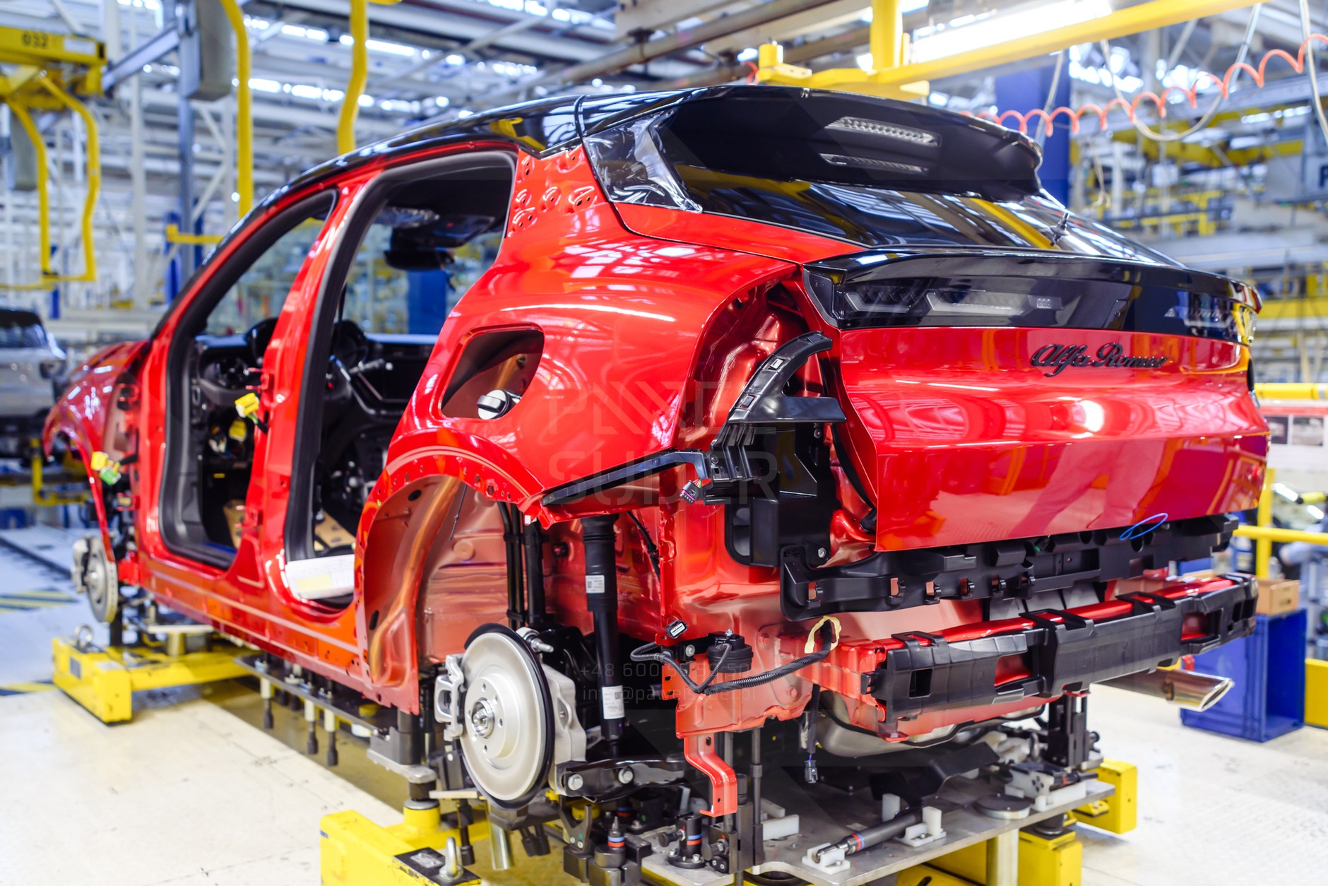 Alfa Romeo Junior w fabryce w Tychach