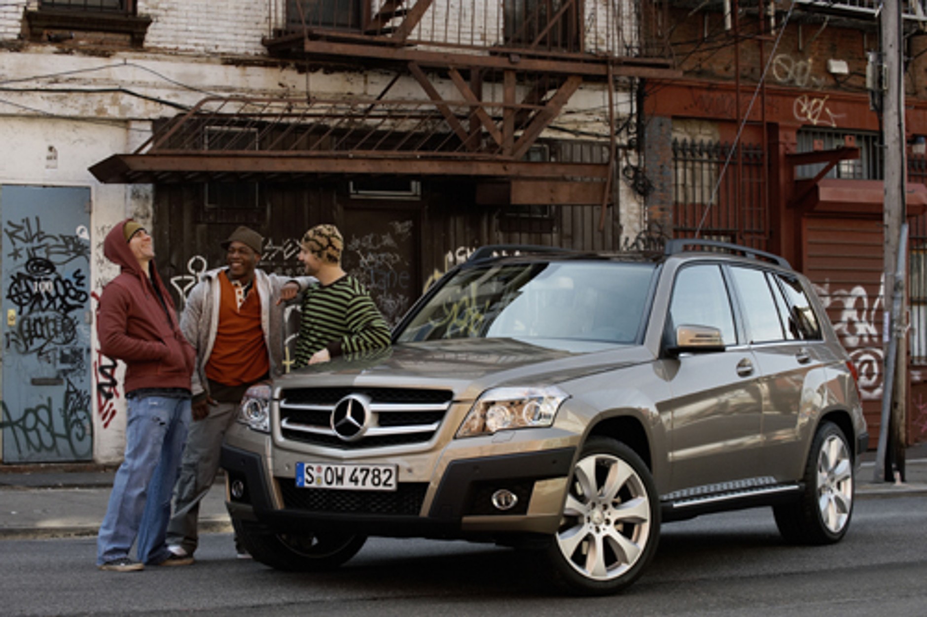 Pierwsza jazda Mercedesem GLK - Off-Road dla suv-a