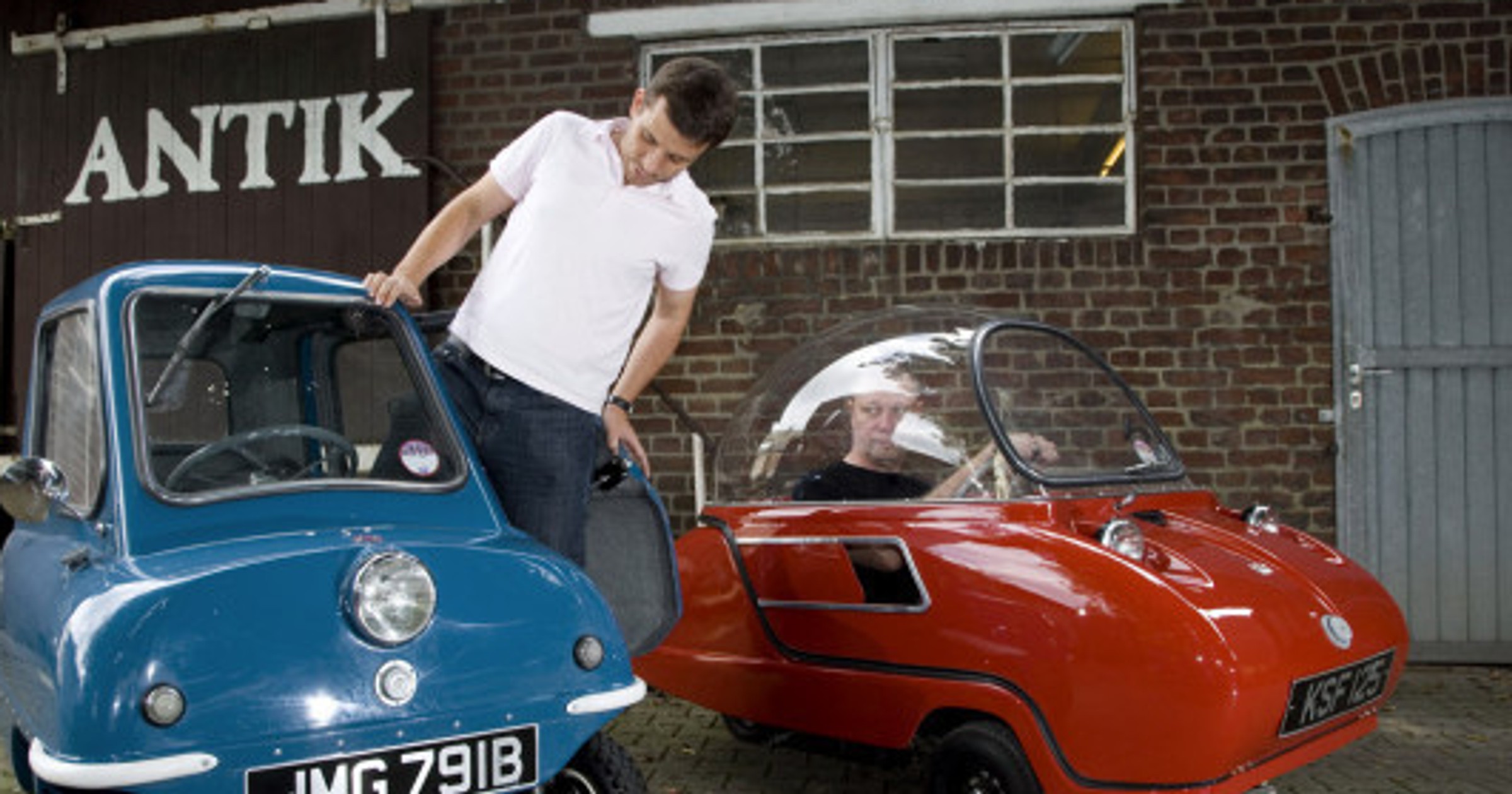 Najmniejsze samochody świata - Peel P50 i Peel Trident