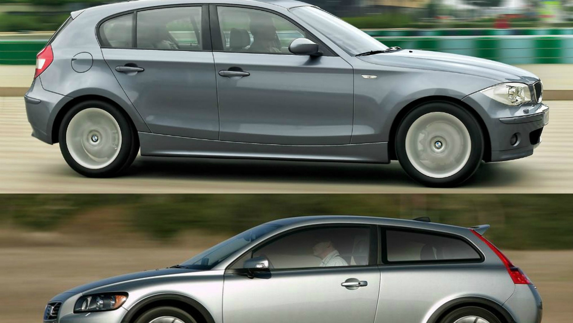BMW Serii 1 E87 vs. Volvo C30