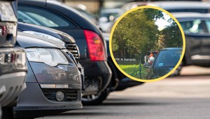 Wyjazd z parkingu okazał się zbyt trudny. Uszkodziła trzy auta, ale to nie wszystko