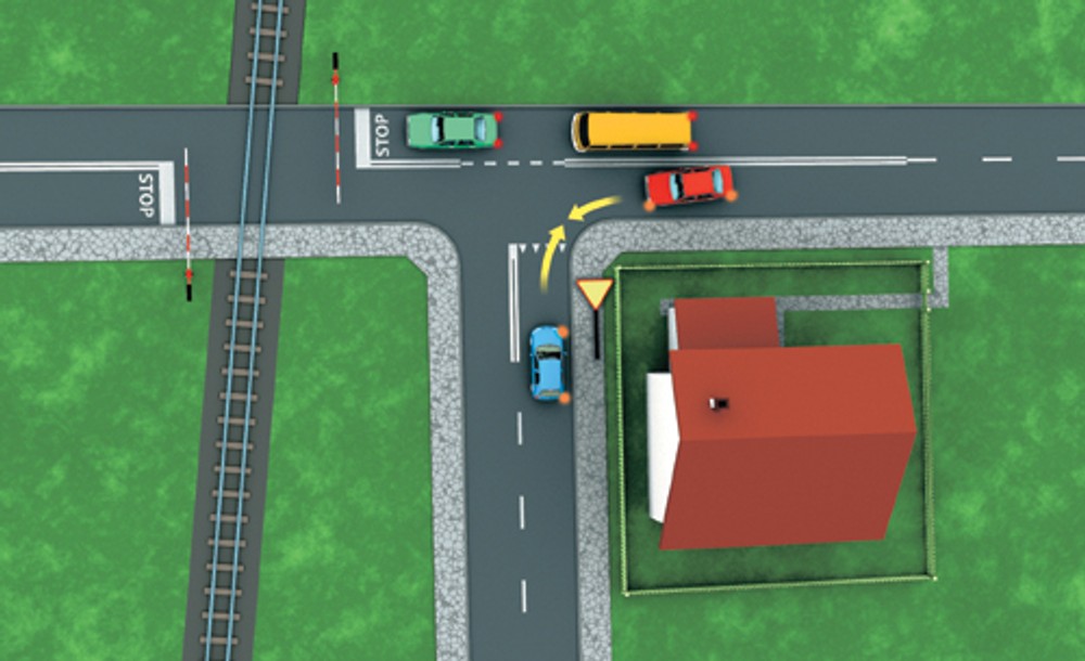 Stop przed przejazdem!