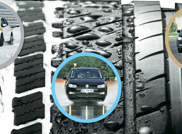 Test opon całorocznych 185/60 R15 - Jeden komplet na cały rok