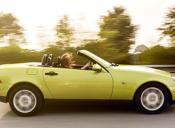 Mercedes SLK 230 Kompressor - roadster z wygodnym wnętrzem