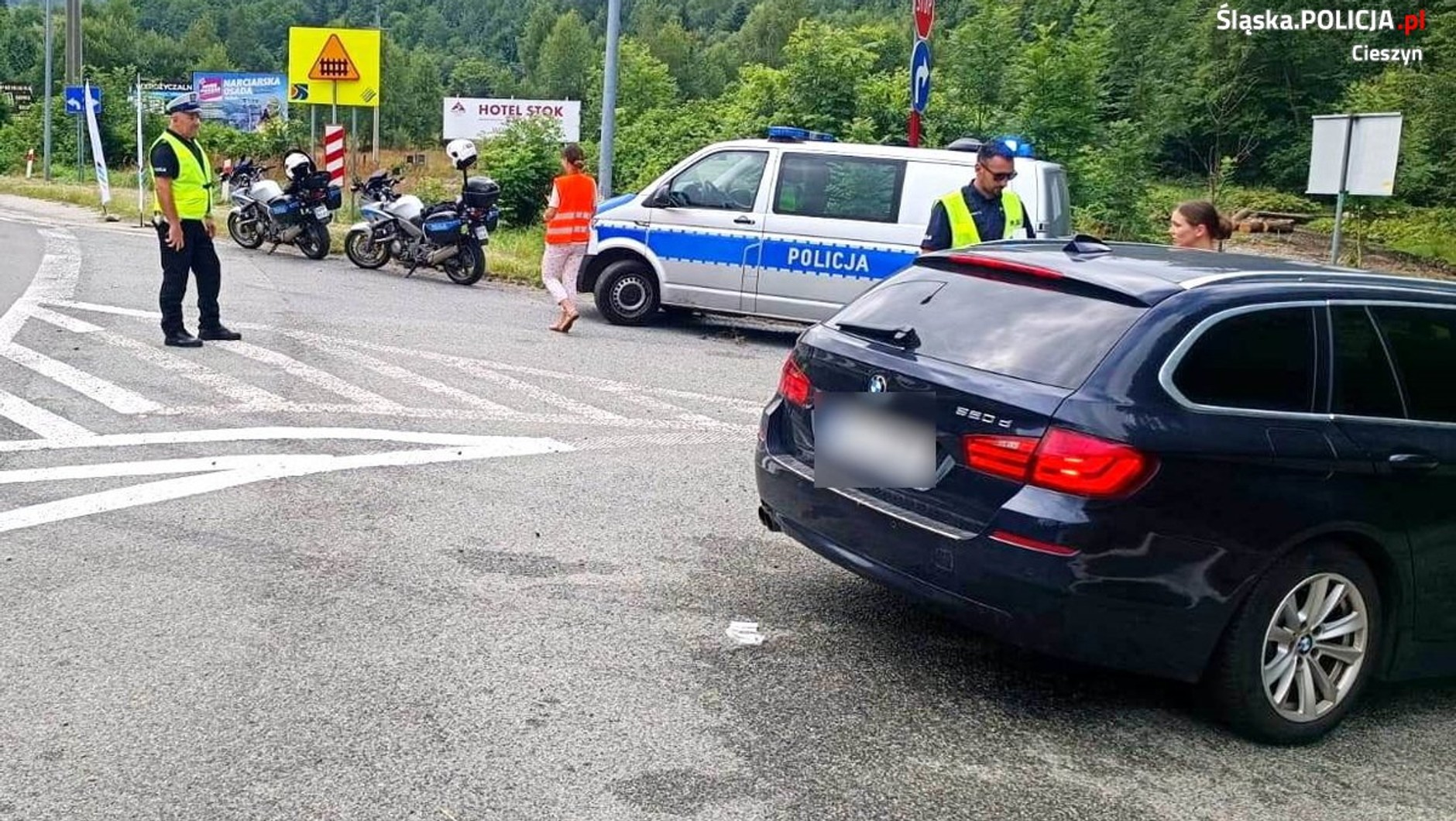 Policjanci przeprowadzili specjalną akcję. "Sprawdzali kąt prosty"