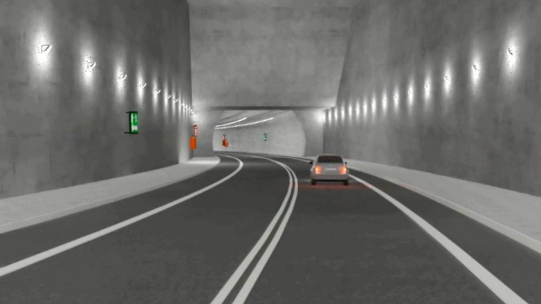 Wizualizacja tunelu w Świnoujściu