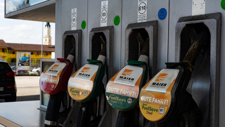 Stacja paliw w Niemczech