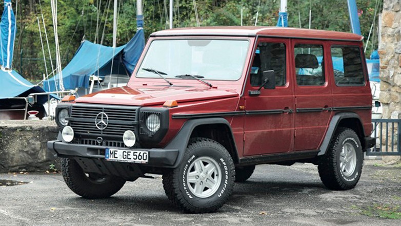 Mercedes 560 GE - G jak gigant