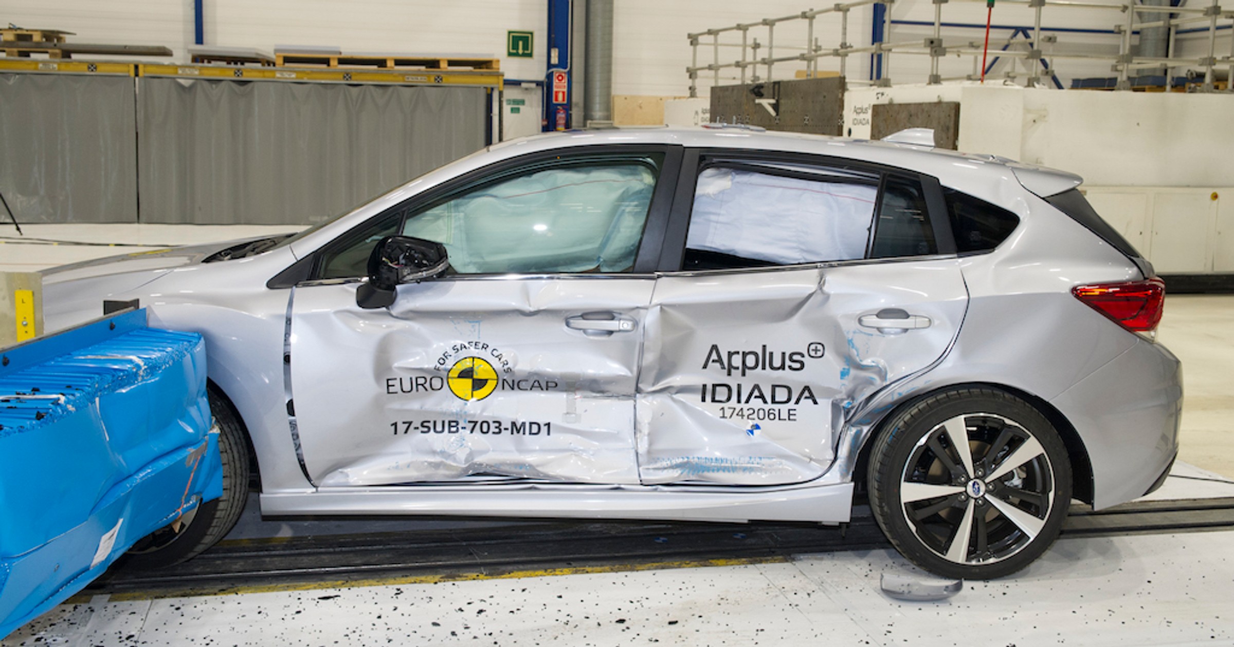 Crash-test Subaru Impreza