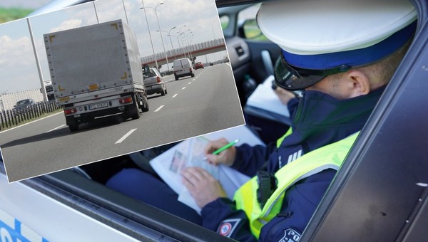 Jazda środkowym pasem skończy się mandatem