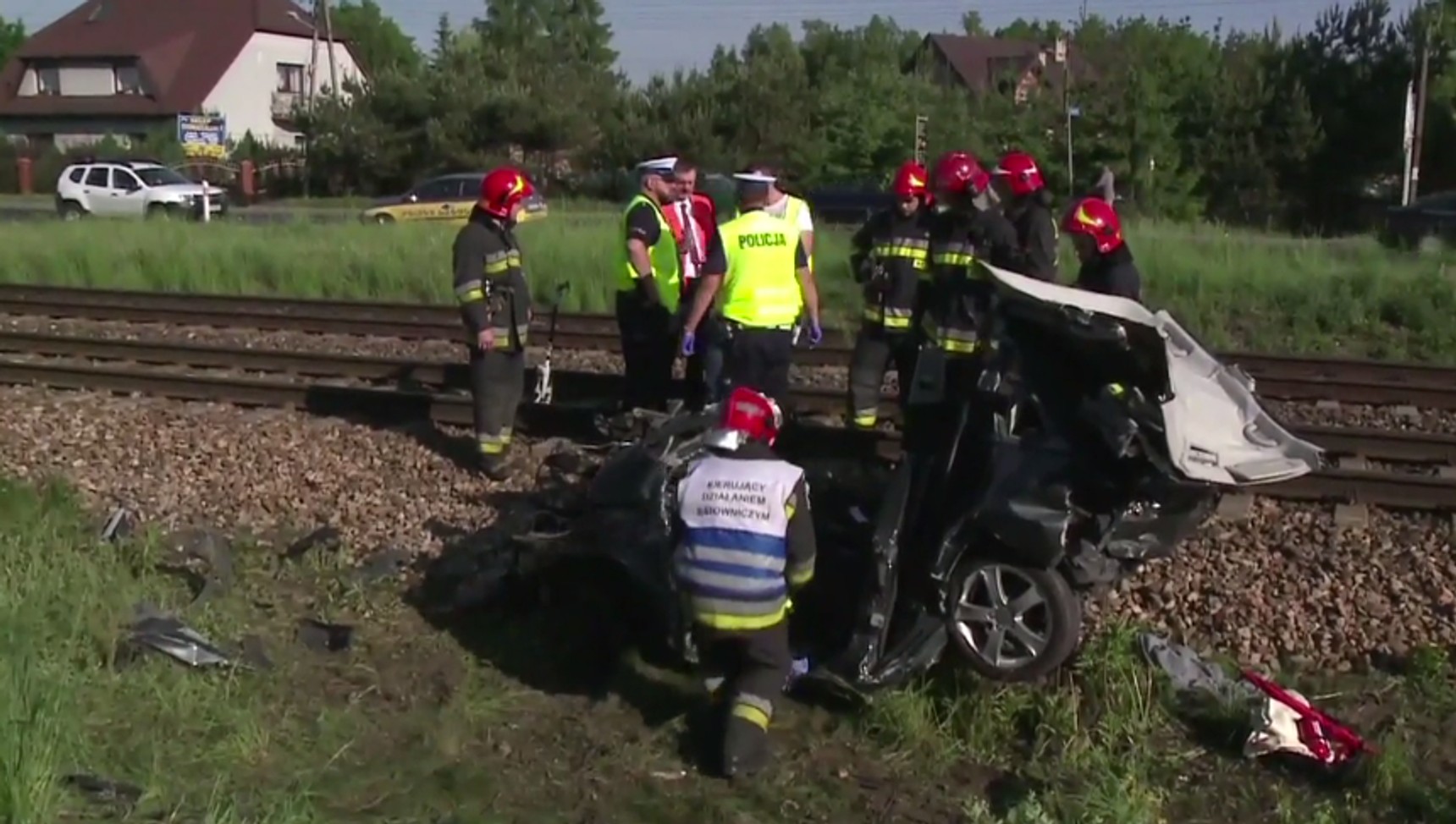 Zderzenie Seata z pociągiem