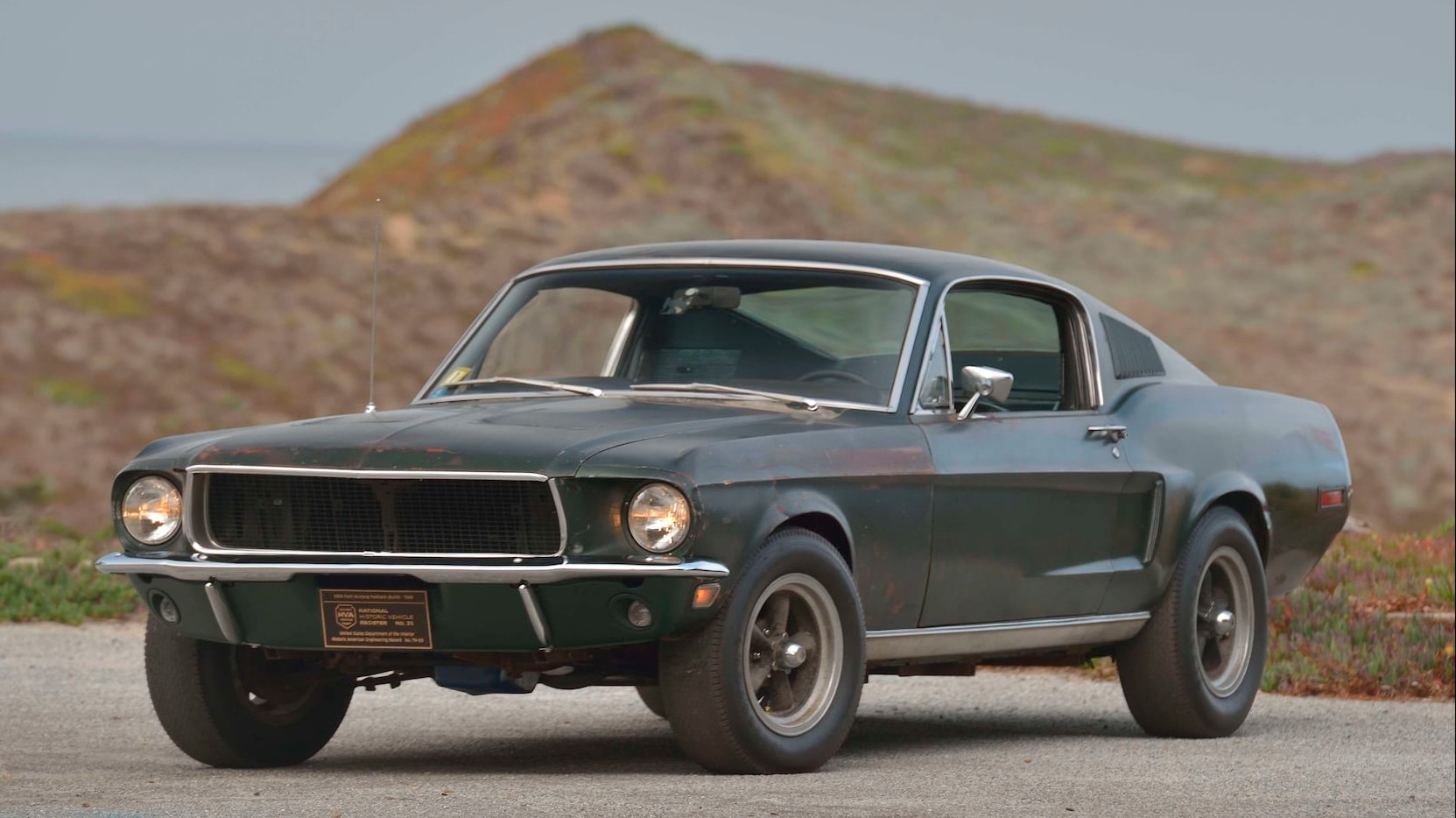 Oryginalny Ford Mustang z filmu "Bullitt"