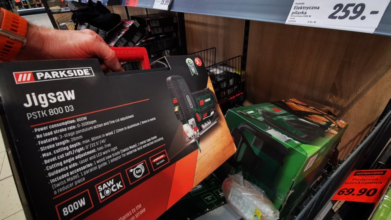 Tanie narzędzia dyskontowej marki mają znakomite wyposażenie w stosunku do ceny