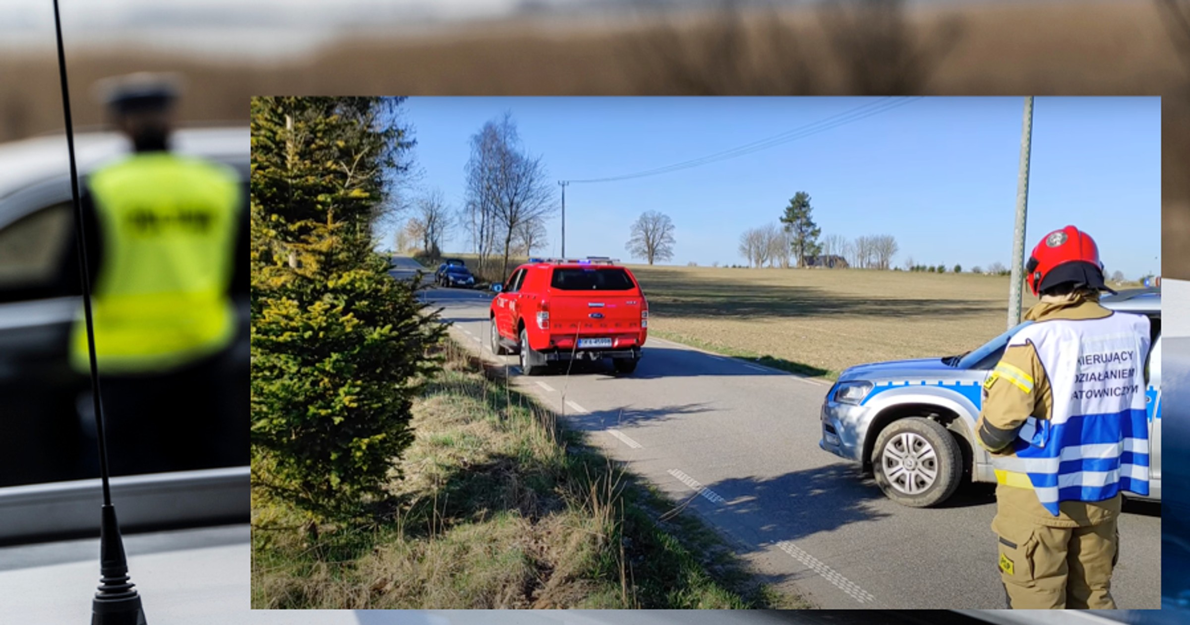 Potrącenie w Szymbarku