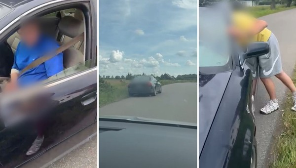 25-letni wyprzedził i zatrzymał Audi kierowane przez nietrzeźwego kierowcę