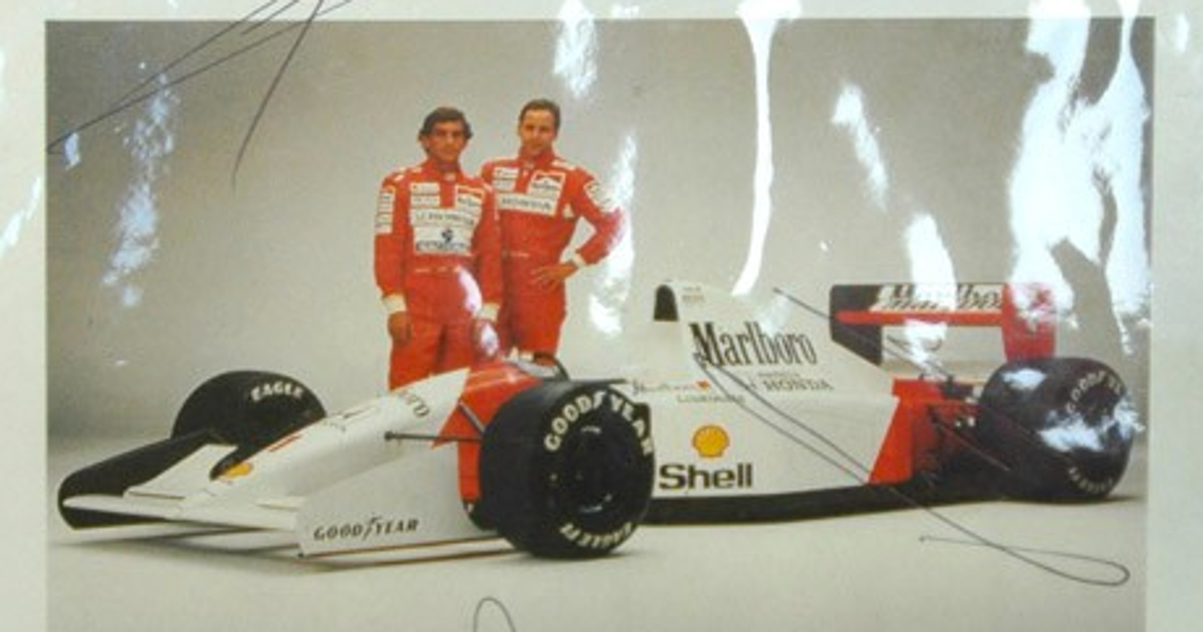 Ayrton Senna – autograf
