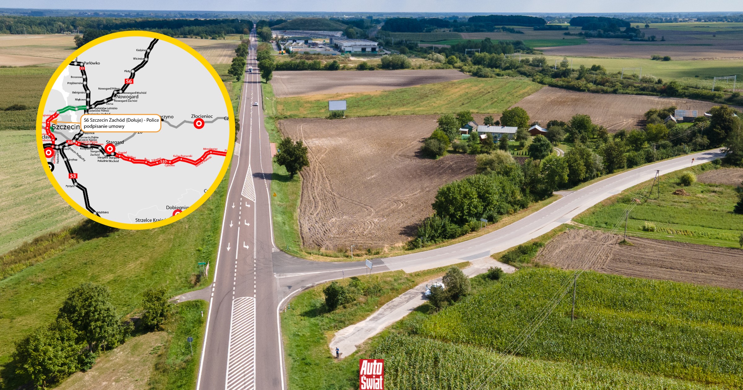 Jest umowa na S6 Zachodnią Obwodnicę Szczecina. To odcinek za 694 mln zł