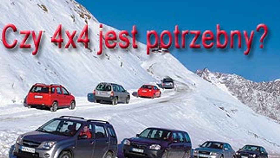 Czy napęd 4x4 j est potrzebny?