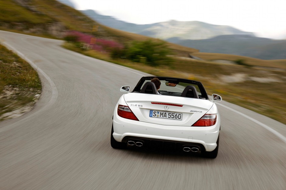 Mercedes SLK 55 AMG: mocny zawodnik