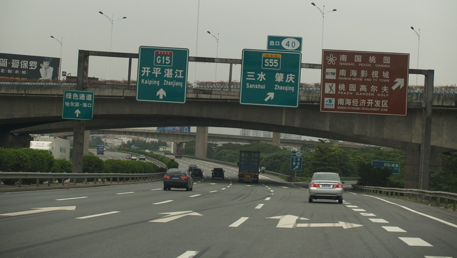 Jak wyglądają chińskie autostrady?