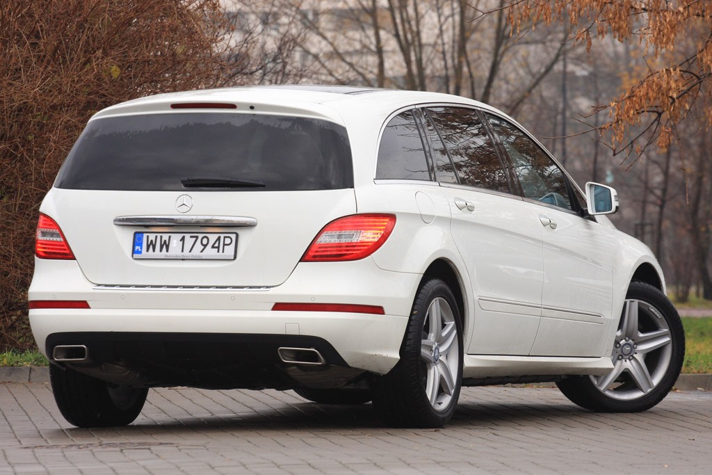 Mercedes R 350 CDI: luksusowy autobus dla siedmiorga