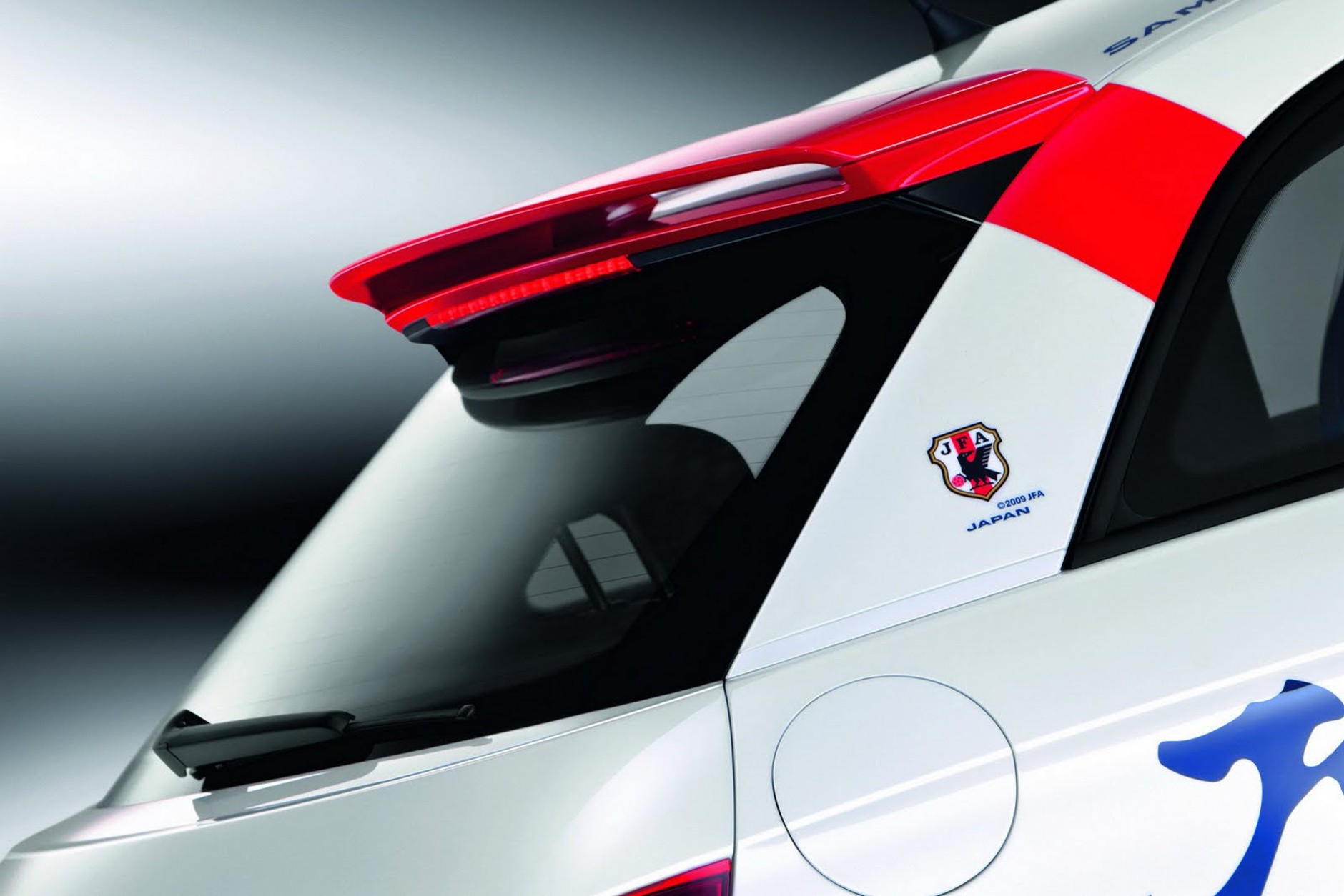 Audi A1 Samurai Blue dedykowane japońskim piłkarzom