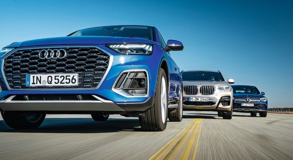 Audi Q5, BMW X3 i Mercedes GLC