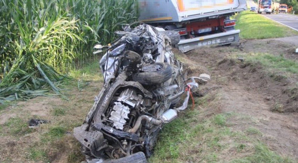 Tragiczny wypadek na krajowej 50-tce