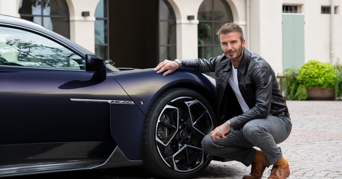Maserati Fuoriserie Essentials David Beckham z MC20