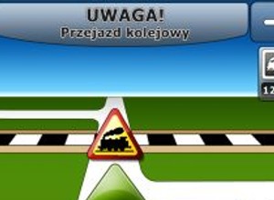 MapaMap: ostrzeżenie przed przejazdami kolejowymi