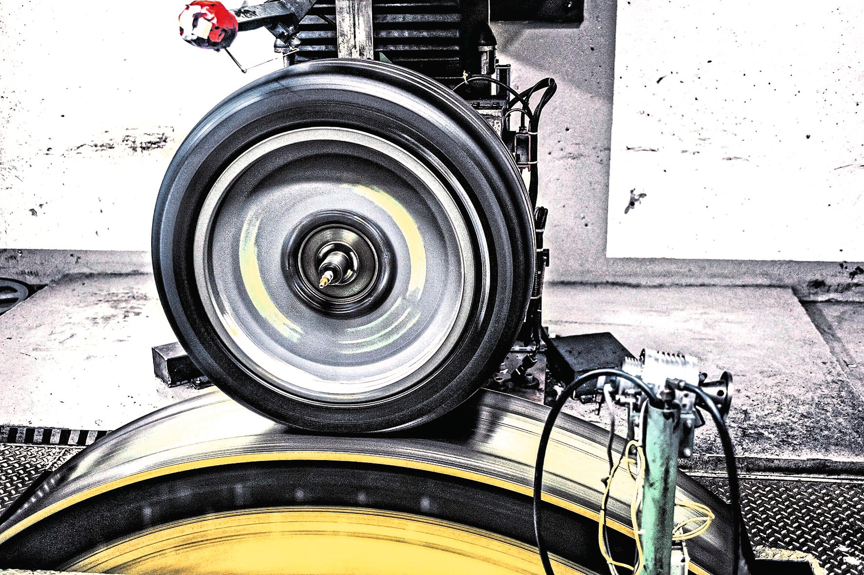 Pomiary stanowiskowe oporów toczenia.