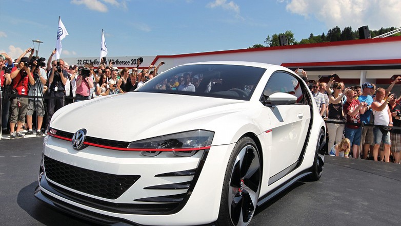 Volkswagen Design Vision GTI nad Wörthersee