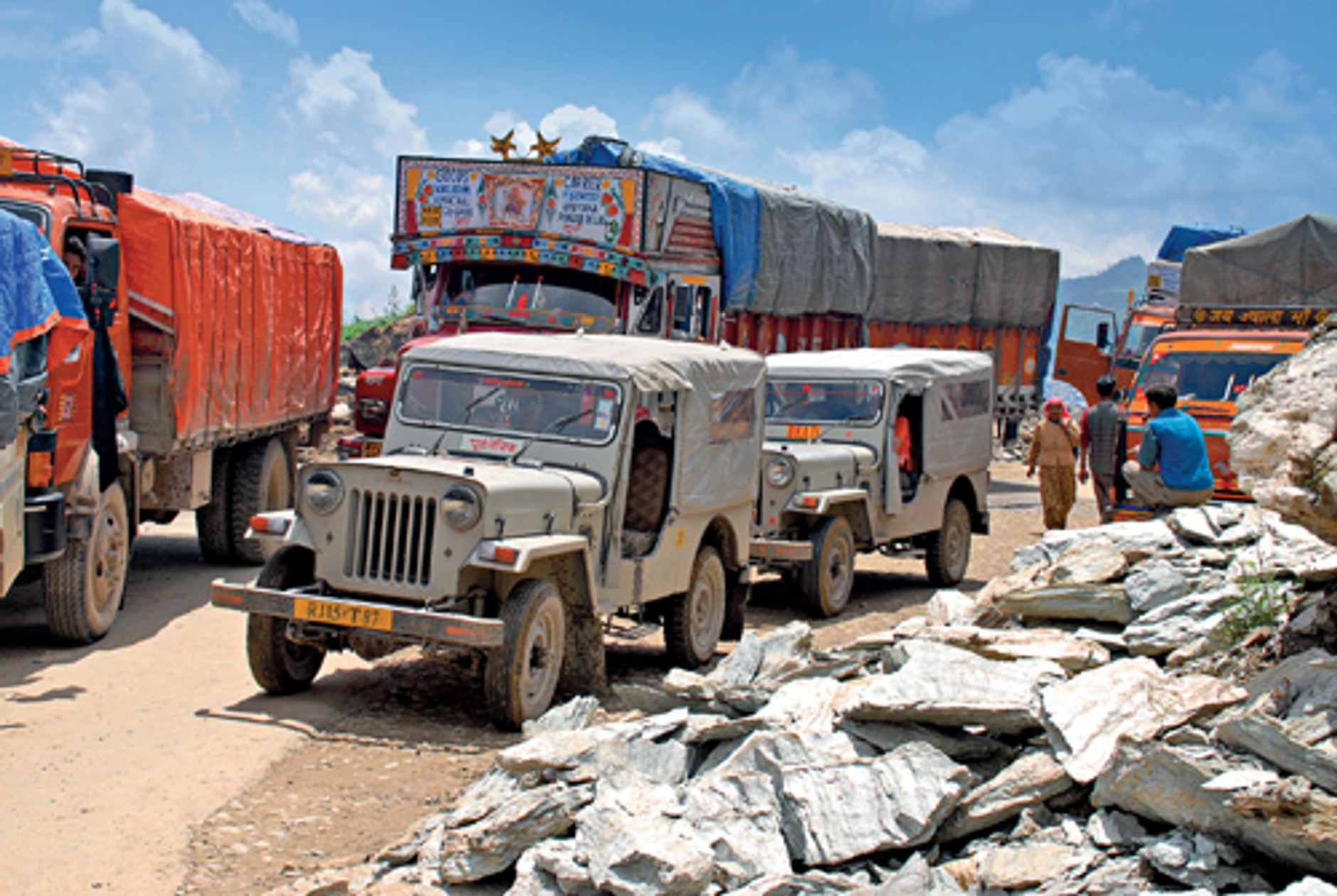 Mahindrą przez Himalaje