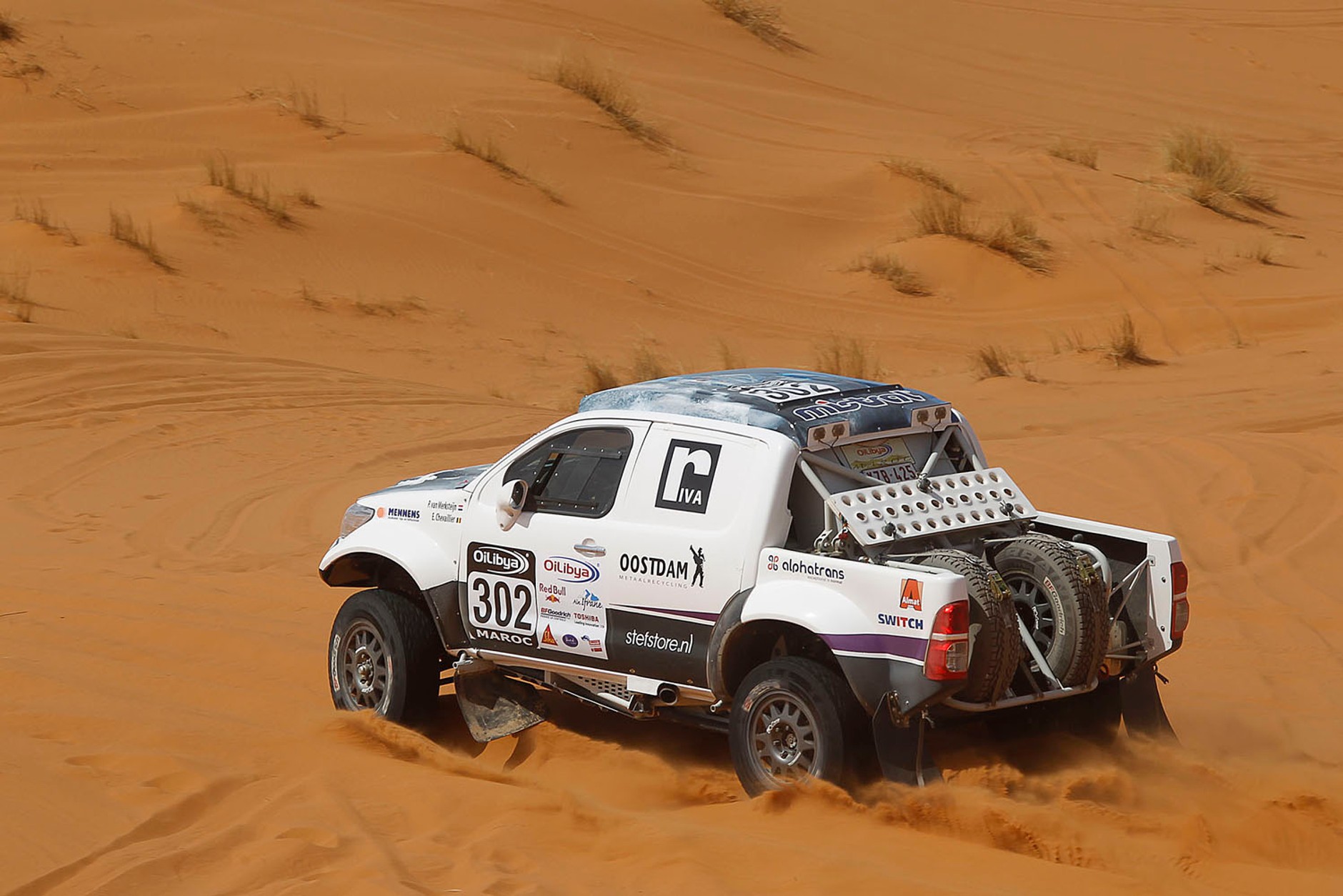 Rallye du Maroc: Przygoński kończy etap bez hamulca