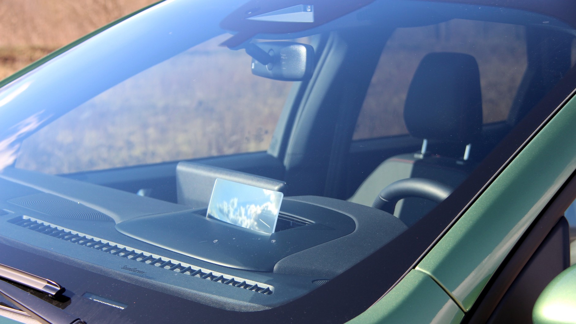 Podgrzewana przednia szyba