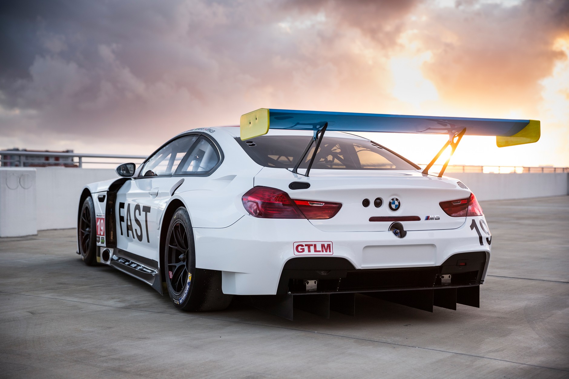BMW M6 GTLM Art Car