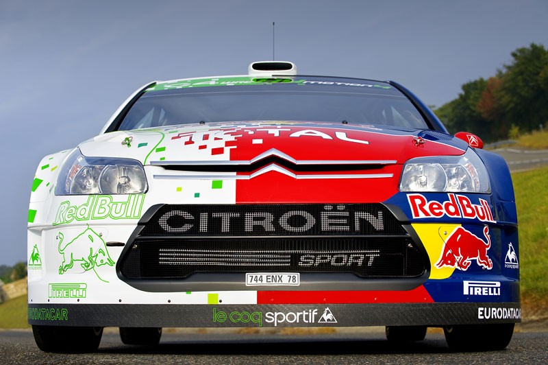 Paryż 2008: Citroën C4 WRC HYmotion4 – hybridnowy sportowiec