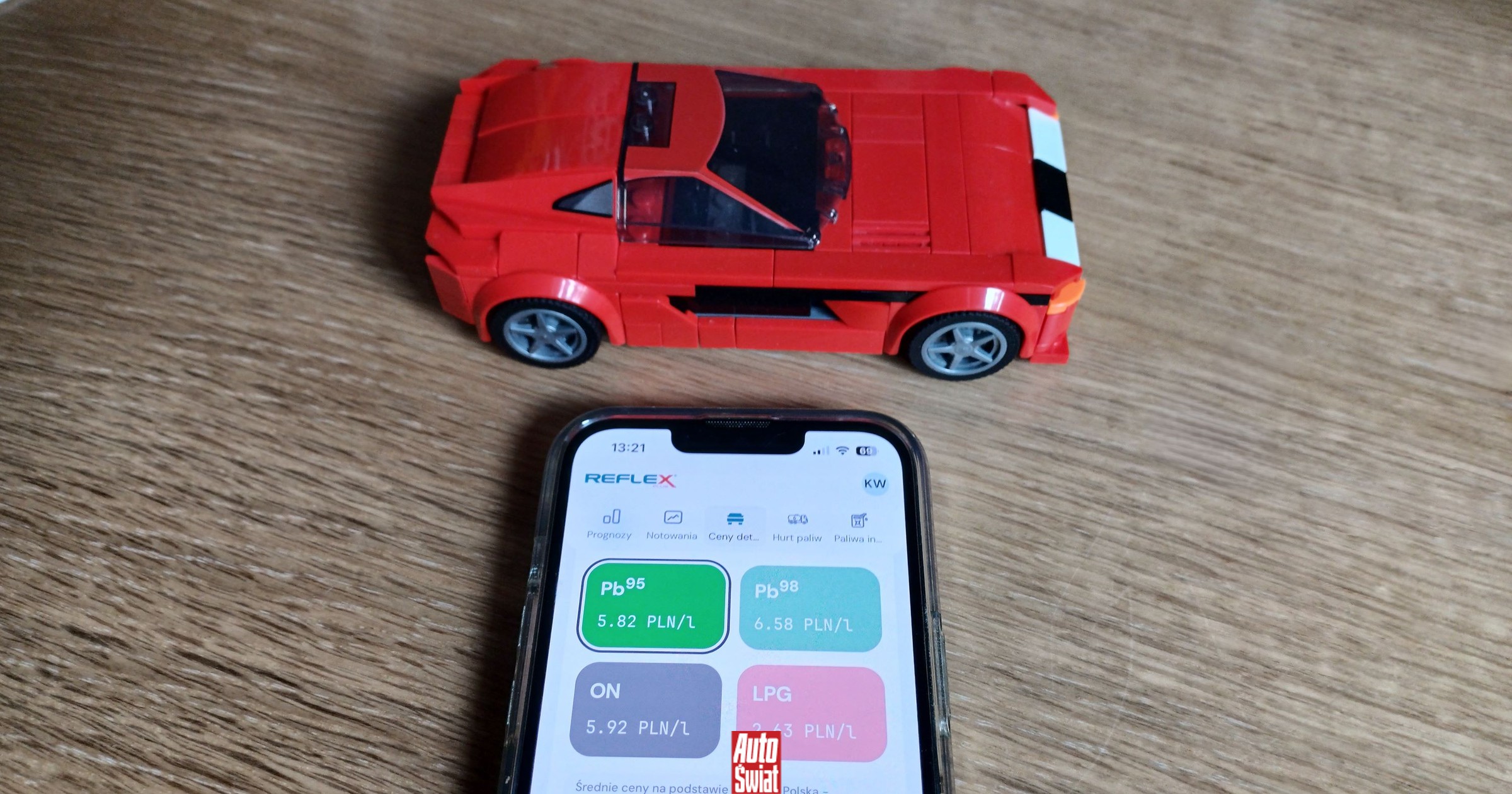 Pobrałem nową aplikację Reflex Plus. Lokalne ceny paliw nie mają już przede mną żadnych tajemnic