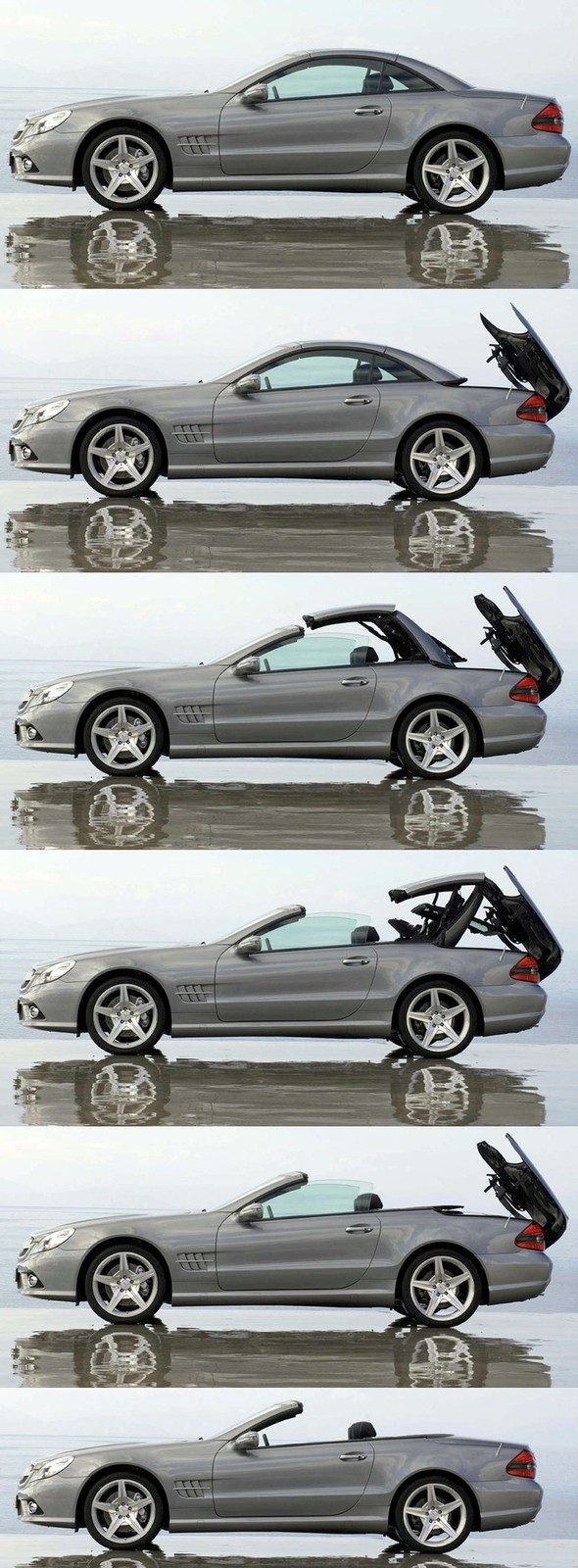 Mercedes-Benz SL – radykalna zmiana na drugą połowę cyklu modelowego