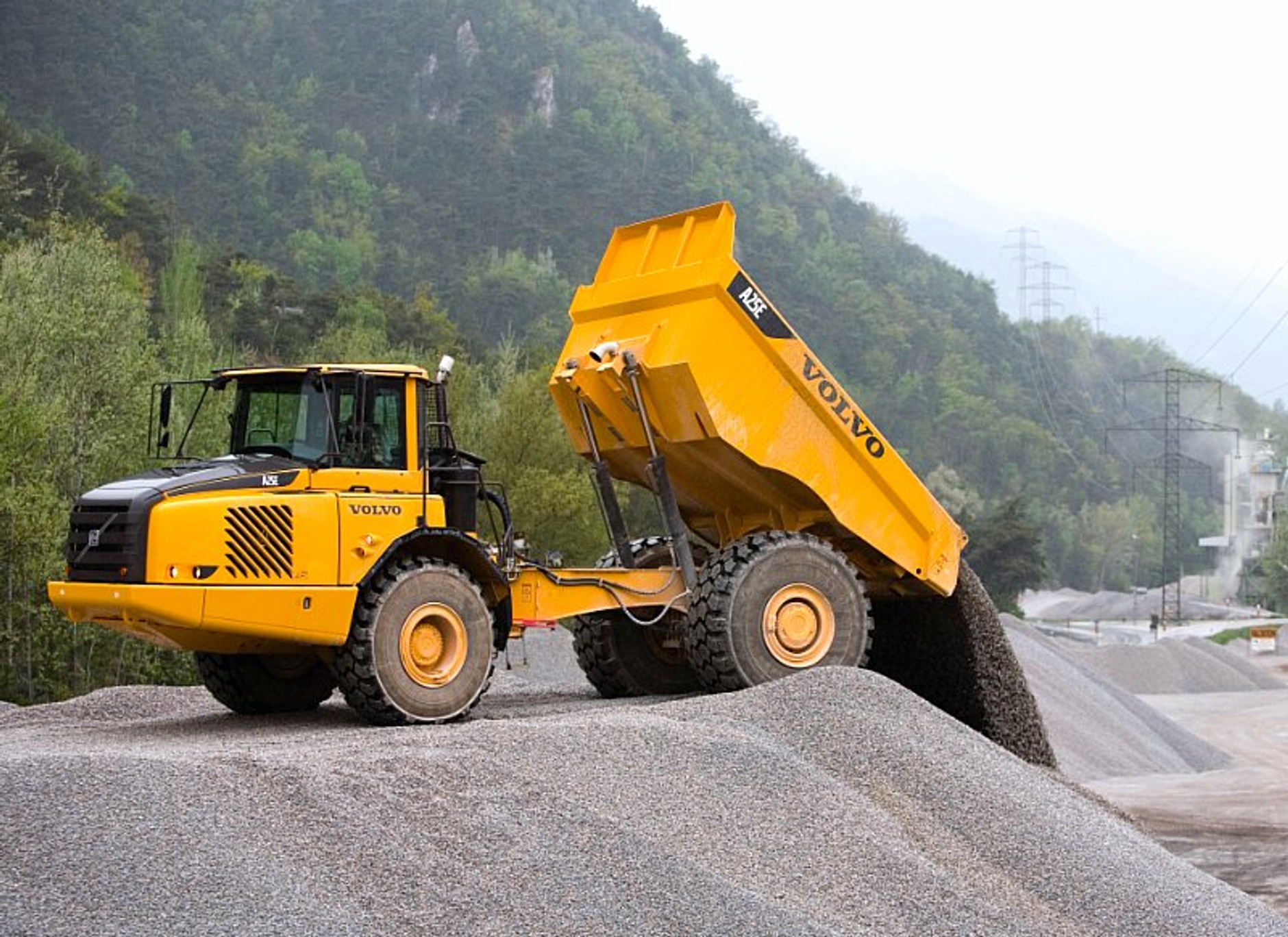 Maszyny budowlane Volvo