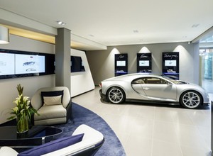Bugatti wprowadza nowy standard w salonach