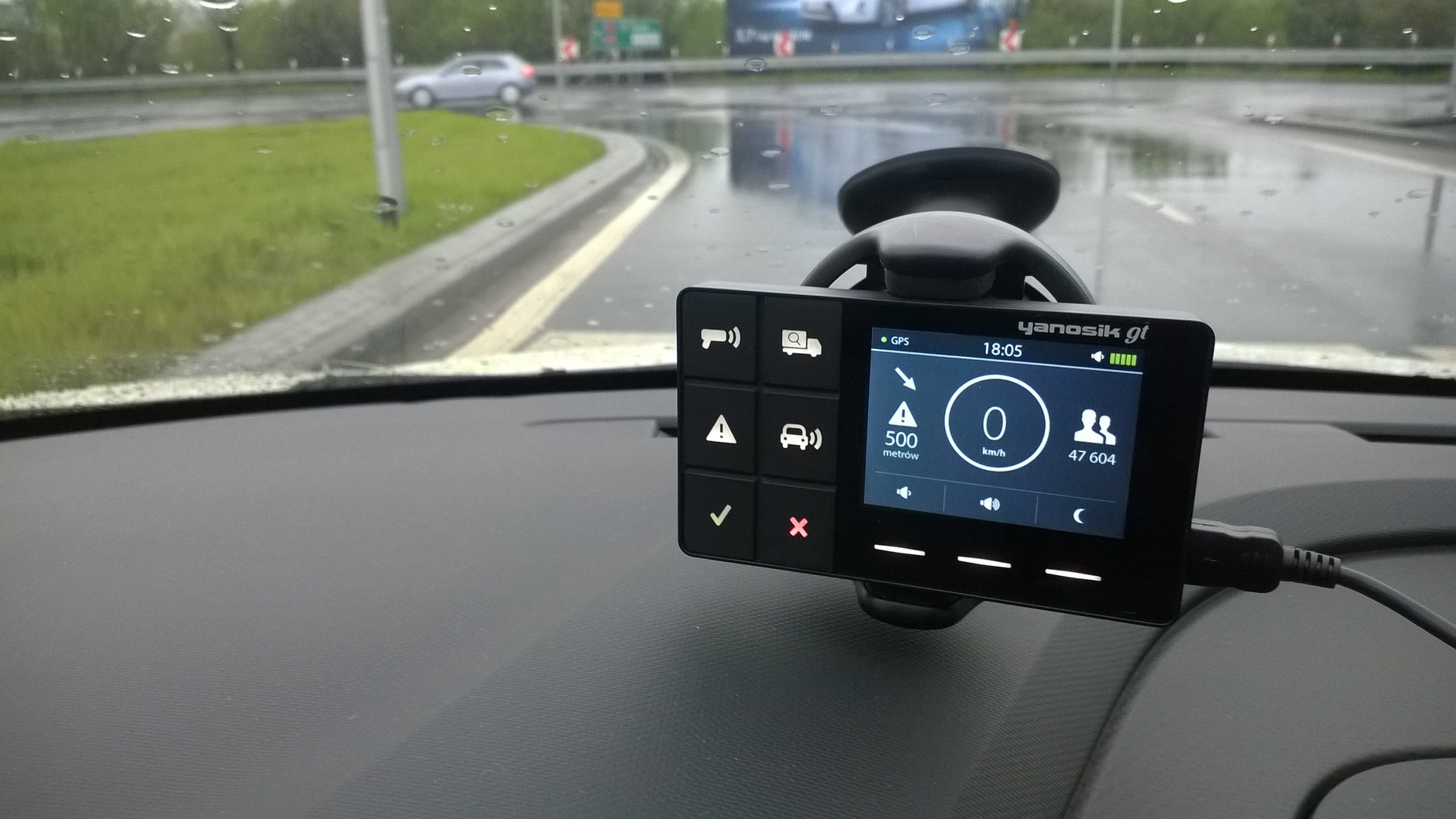 Yanosik GT pierwszy test 1